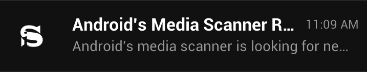 iSyncr media scanner